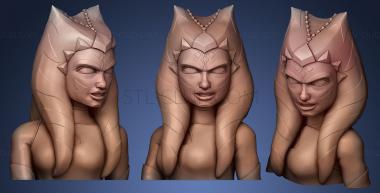 3D model ahsoka tano (STL)